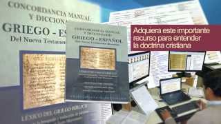 CONCORDANCIA Y DICCIONARIO GRIEGO ESPAÑOL DEL NUEVO TESTAMENTO [upl. by Allimaj]