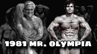 1981 Mr Olympia Complete Line Up amp Placings [upl. by Lairret123]