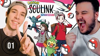 Pokémon Espada Soulink Ep1  ¡CONEXIÓN POKÉMON [upl. by Nabi]