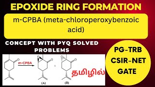 Epoxide formation conditionsStereochemistry with examples PGTRB  CSIRNET  GATE  in Tmail [upl. by Assirrak]