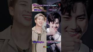 BTS leader VS EXO leader bts exo viralvideo trending kpop shorts army AloneYeasmina [upl. by Brady292]