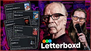 John Carpenters Hilarious Letterboxd Review Controversy [upl. by Rebmeced225]