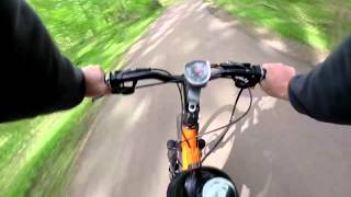 80cc Motorized Bicycle Ride GoPro 3 HD [upl. by Chelsea844]