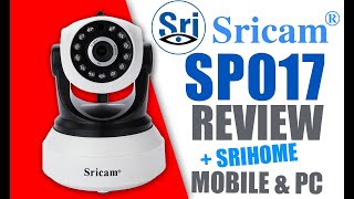 SriHome SriCam SP017 PTZ Wifi Camera I Unboxing Mobile amp PC Apps Testing amp Review  Spliffy TV [upl. by Leonardi]