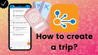 How to create a trip in TripIt [upl. by Thirion597]