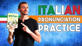 Impara lITALIANO con HARRY POTTER  Esercizio di pronuncia Learn Italian ITA with SUBTITLES [upl. by Lletnom]