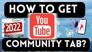 How to Enable Community Tab Without 1K Sub on YouTube Channel [upl. by Derward]