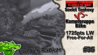 Ouchies Batrep Flames of War 35 [upl. by Rooker]