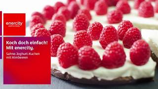 enercity – Koch doch einfach – SahneJoghurtKuchen mit Himbeeren [upl. by Petey261]