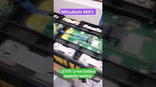 Mitsubishi MiEV LEV50 Liion battery capacity testing miev batterycapacity viral srilanka [upl. by Marlowe]