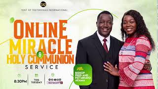 ONLINE MIRACLE amp HOLY COMMUNION SERVICE  26112024 [upl. by Znerol]