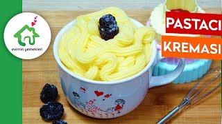 Pastacı Kreması Tarifi  🍨 Yaş Pastaların En İyi Arkadaşı [upl. by Idnem257]