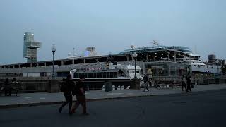 Oceania Cruises Vista At Port Of Montreal September 28 2023 RME 8793 [upl. by Melodee]