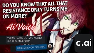 Ayato Sakamaki S3XUALLY ASSAULTED ME ON CHARACTER AI [upl. by Sucramaj]