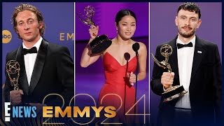 2024 Emmy Awards The BIGGEST Winners of the Night  E News [upl. by Jocelin]