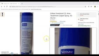 Virbac Knockout ES Area Treatment Carpet Spray 16Ounce  Click First BEFORE you Buy [upl. by Ricki326]