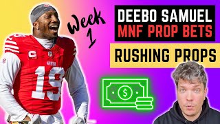 Best Prop Bets for Monday Night Football  NFL Week 1 Jets vs 49ers  Picks amp Predictions 9924 [upl. by Subak1]