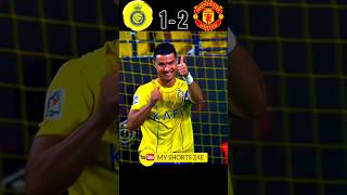 Alnassr 🆚 Manchester United 43 match highlights highlightsmatch shortvideo shorts shortfeed [upl. by Rhea]