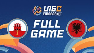 Group Phase  Gibraltar v Albania  Full Basketball Game  FIBA U16 Womens EuroBasket 2024 Div C [upl. by Peder]