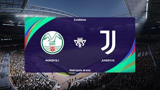 Monopoli vs Juventus Next Gen 14092024 Serie C PES 2021 [upl. by Ezar612]