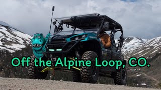 2023 Kawasaki Teryx 4s up Cinnamon Pass off Alpine Loop [upl. by Farmelo194]