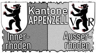 Kantone Appenzell Ausser und Innerrhoden  Der jüngste Alte Ort [upl. by Kedezihclem837]