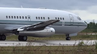 RARE Boeing 737200 Visits NassauBahamas  N370BC [upl. by Ahsienak]