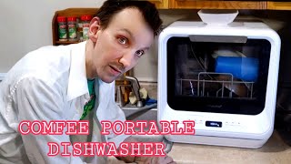 Comfee Portable Dishwasher Review [upl. by Furgeson486]