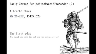 Twohander  Schlachtschwert Albrecht Dürer [upl. by Dwayne]