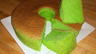 Pandan Chiffon Cake [upl. by Mathia]