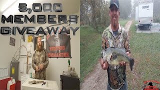 ALL THINGS HUNTFISHTRAP 5000 MEMBERS GIVEAWAY [upl. by Noak]