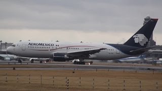 Aeromexico Boeing 767200ER XAFRJ Takeoff 【NRTRJAA】 [upl. by Varipapa]