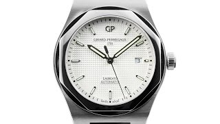 GirardPerregaux Laureato Silver Dial [upl. by Hennahane]