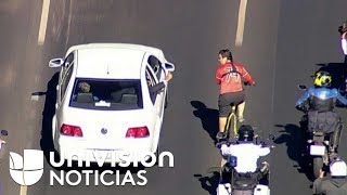 En video Lo que le dijo un ciclista a AMLO camino a la toma de posesión [upl. by Emili]