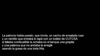 18 Morcillo López El tren bala  Cuarteto de Nos  Letras [upl. by Llerrod]