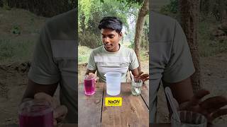 Chemistry Reaction experiment 🧪🥼 chameleon reaction shorts [upl. by Dalohcin]