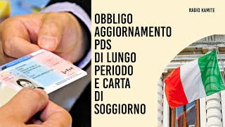 ✍️OBBLIGO AGGIORNAMENTO PERMESSO DI SOGGIORNOLMF [upl. by Aissac]