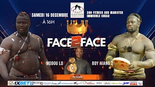 🛑Direct Combat Royal  faceàface Modou Lô vs Boy Niang 2 aux Maristes [upl. by Leyes]