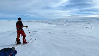 Hardangervidda på langs 2024  Ett Vintereventyr det er verdt å få med seg Teksting tilgjengelig [upl. by Agee]