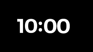 10 minute timer  your clock 10 mins video [upl. by Yatnuhs]