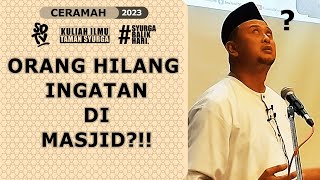 SYAMSUL DEBAT  ORANG HILANG INGATAN DI MASJID [upl. by Ecenahs257]