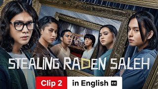 Stealing Raden Saleh Clip 2 subtitled  Trailer in English  Netflix [upl. by Redienhcs]