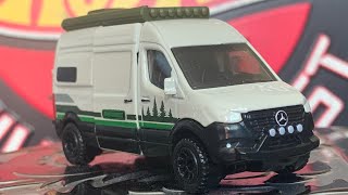 Matchbox moving parts  Mercedes Benz Sprinter [upl. by Sivat]