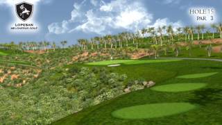 Meloneras Golf  Flyover 15 [upl. by Tezzil]