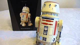 Star Wars Sideshow Collectibles Medicom Real Action Heroes R5D4 Astromech Droid 16th Scale Figure [upl. by Gnos]