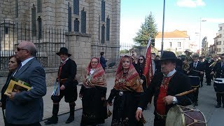 Homenaje a los soldados irlandeses en Astorga  Desfile [upl. by Riti7]