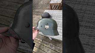 German WW2 M35 Double Decal Heer Helmet SESt64 [upl. by Michael]