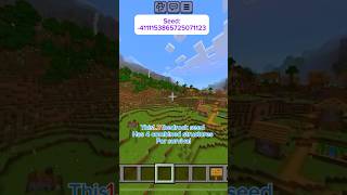 Minecraft speedrun 121 seed for bedrock and pe  part 16 [upl. by Nrek]