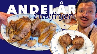 Andelår I AIRFRYER [upl. by Clift]