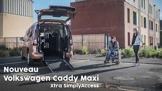 Nouveau Volkswagen Caddy Maxi Xtra SimplyAccess qualité et modernité au rendezvous [upl. by Edals3]